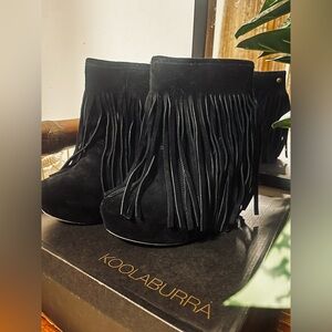 Koolaburra Veleta II, Size 7, Black, new